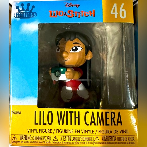 Disney Lilo & Stitch Funko Minis Set of 3 - #45 Stitch, #46 Lilo and #47 Scump - Picture 4 of 5